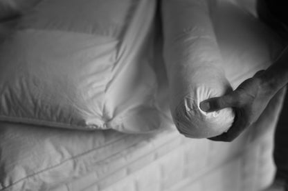 Ganzendons en natuurlatex hoofdkussen - SITHON II