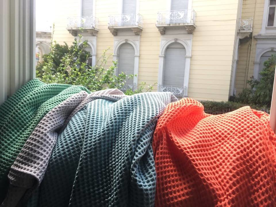 100% biologische katoenen sprei - VERONIKA & VALERIA