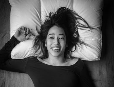 Ganzendonzen hoofdkussen met nekrol - SITHON VII